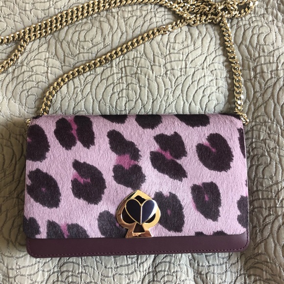 kate spade Handbags - Kate Spade Nicola haircalf twistlick chain wallet